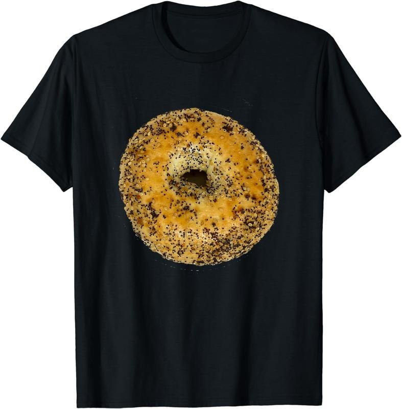 [100% Cotton] Everything Bagel T-Shirt Hoodie, Sweatshirt | HypeCrazeTee.com