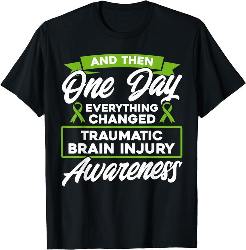 [100% Cotton] Everything Changed Traumatic Brain Injury Awareness T-Shirt Hoodie, Sweatshirt | HypeCrazeTee.com