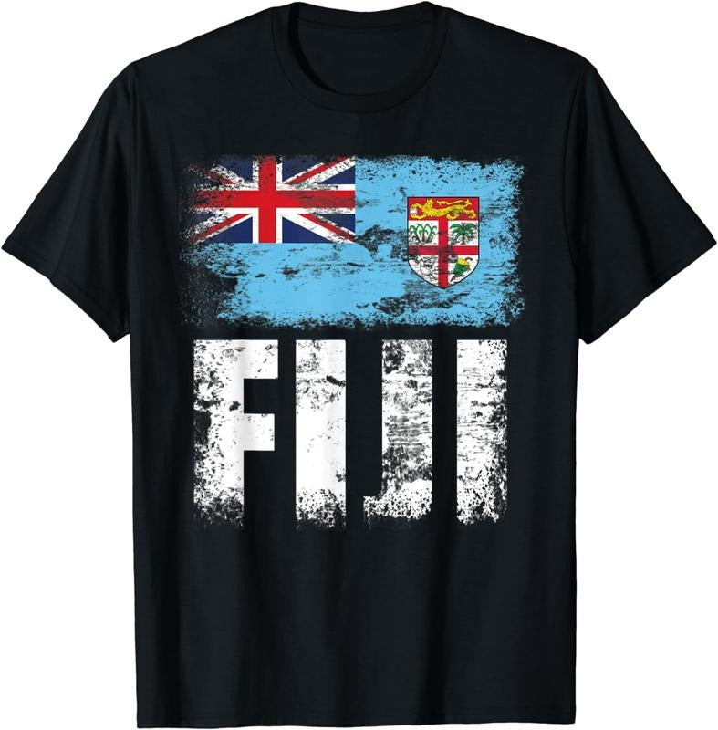 [100% Cotton] Fiji Flag Fijian Flag T-Shirts, Hoodie, Sweatshirt
