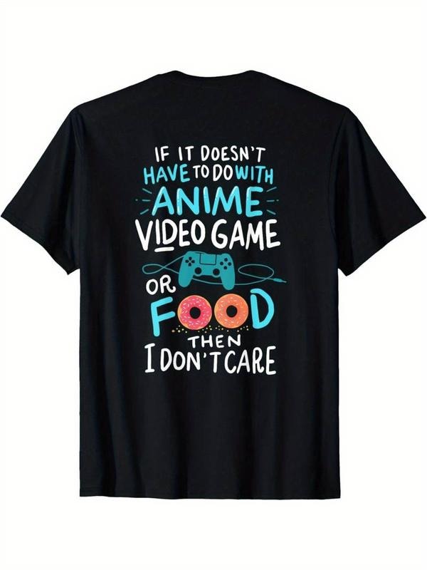 [100% Cotton] Funny Anime & Gaming Tee - Black Men's Humorous Graphic T-Shirt Hoodie, Sweatshirt | HypeCrazeTee.com