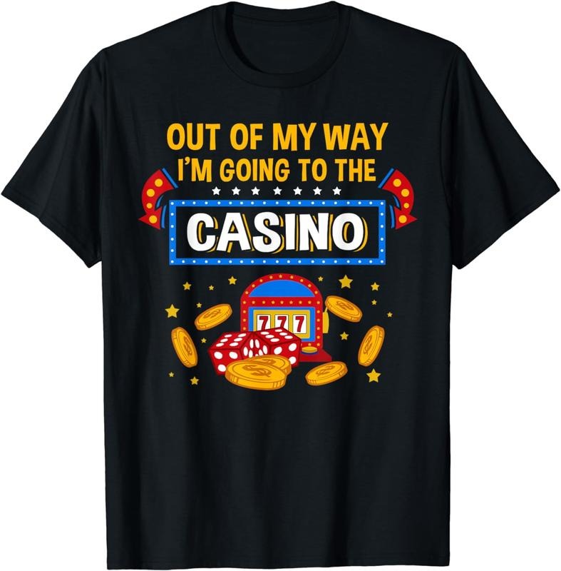 [100% Cotton] Funny Casino Design For Men Women Casino Gambler Gambling T-Shirt Hoodie, Sweatshirt | HypeCrazeTee.com