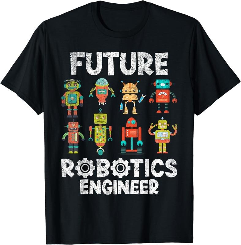 [100% Cotton] Future Engineer Robotics Robot Costume For Adults & Kids Boy T-Shirt Hoodie, Sweatshirt | HypeCrazeTee.com