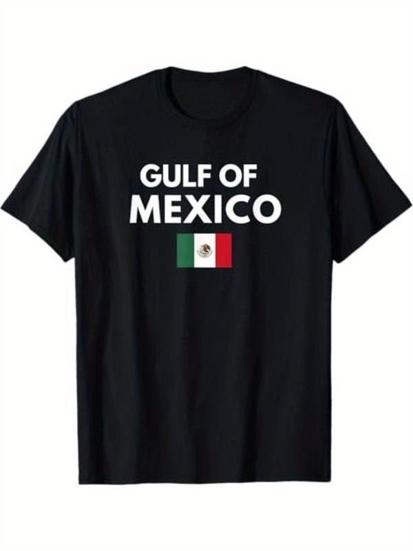 [100% Cotton] Gulf of Mexico Graphic Cotton T-Shirt for Men - Casual Crew Neck Hoodie, Sweatshirt | HypeCrazeTee.com