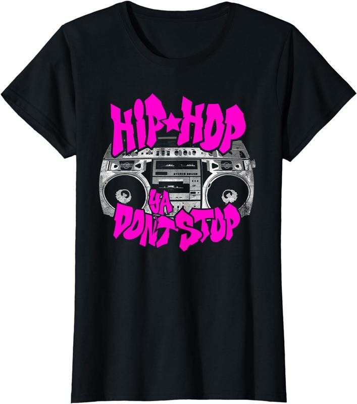 [100% Cotton] Hip Hop Ya Don't Stop, Old School 80s 90s Boombox Breakdance T-Shirt Hoodie, Sweatshirt | HypeCrazeTee.com