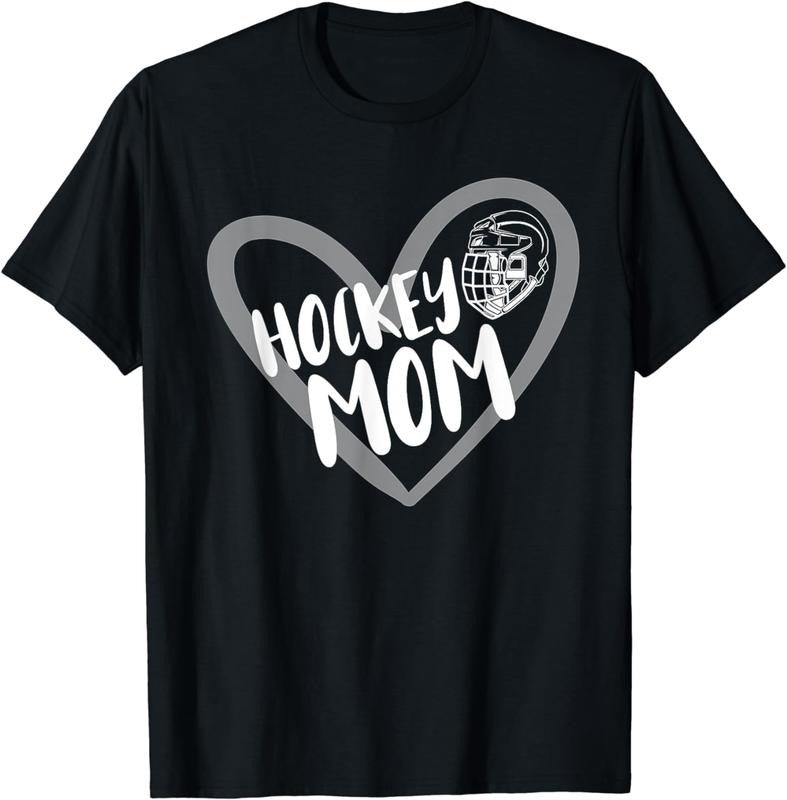 [100% Cotton] Hockey Mom T-Shirt Hoodie, Sweatshirt | HypeCrazeTee.com