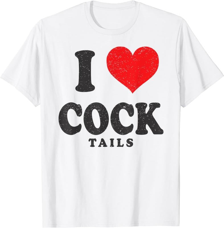 [100% Cotton] I Love Cocktails Funny Pun Sexual Innuendo Drinking Vintage T-Shirt Hoodie, Sweatshirt | HypeCrazeTee.com