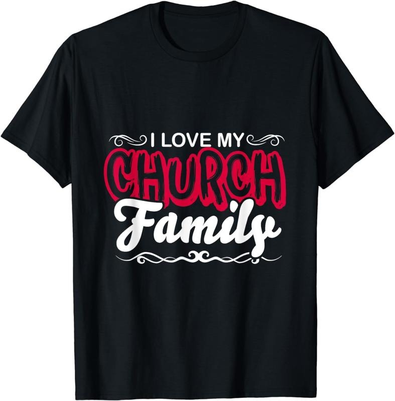 [100% Cotton] I love my Church family T-Shirt Hoodie, Sweatshirt | HypeCrazeTee.com