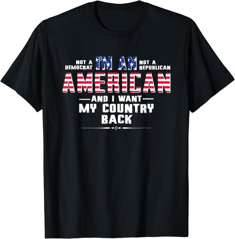 [100% Cotton] I'm An American And I Want My Country Back T-Shirt Hoodie, Sweatshirt | HypeCrazeTee.com