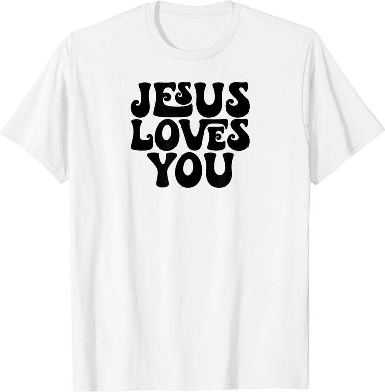 [100% Cotton] Jesus Loves You Retro Vintage T-Shirts, Hoodie, Sweatshirt