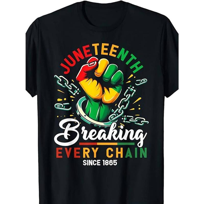 [100% Cotton] Juneteenth T-shirt Women'S Men'S African American Freedom 1865 Novelty T-shirt Hoodie, Sweatshirt