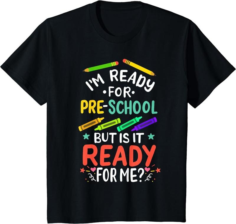 [100% Cotton] Kids 1st Day of Preschool Pre-K First Day of School T-Shirt Hoodie, Sweatshirt | HypeCrazeTee.com