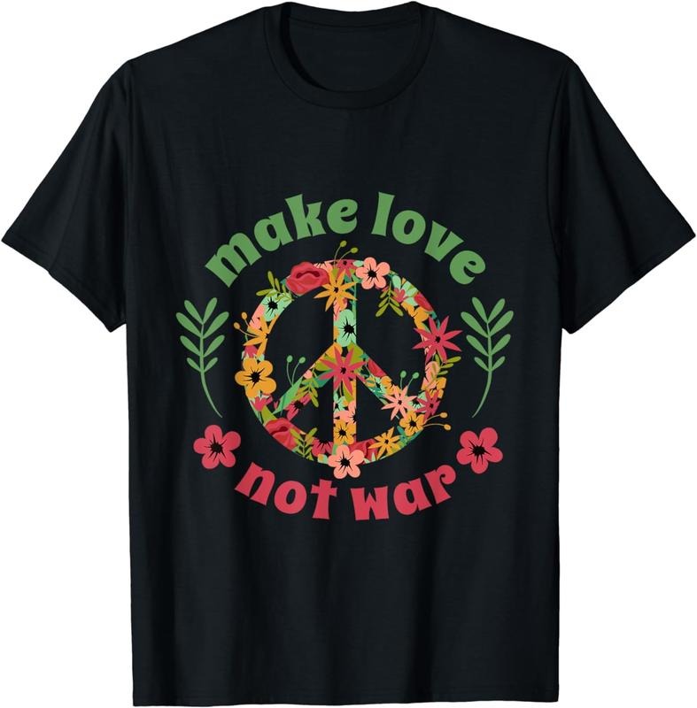 [100% Cotton] Make Love Not War T-Shirt Hoodie, Sweatshirt | HypeCrazeTee.com