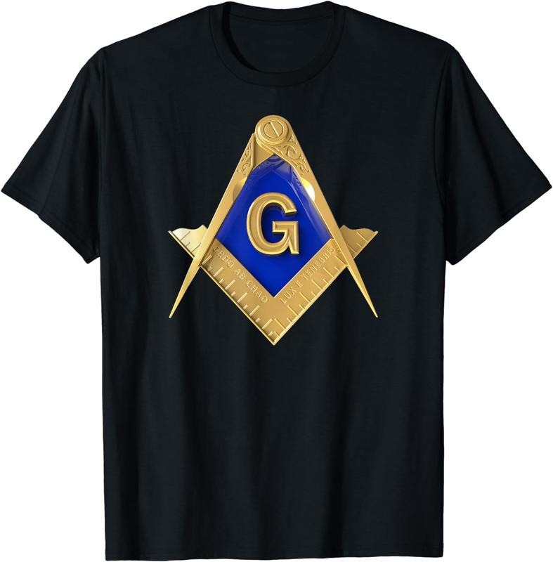 [100% Cotton] Masonic Square & Compass Freemason T-Shirt Hoodie, Sweatshirt | HypeCrazeTee.com
