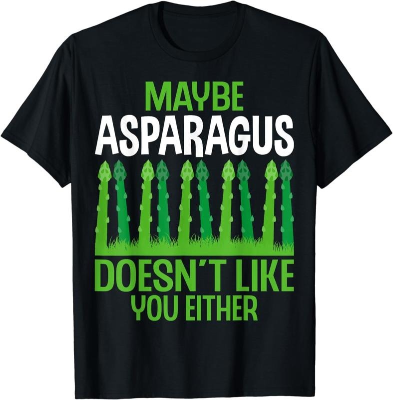 [100% Cotton] Maybe Asparagus Doesn't Like You Either Asparagus Vegetable T-Shirt Hoodie, Sweatshirt | HypeCrazeTee.com