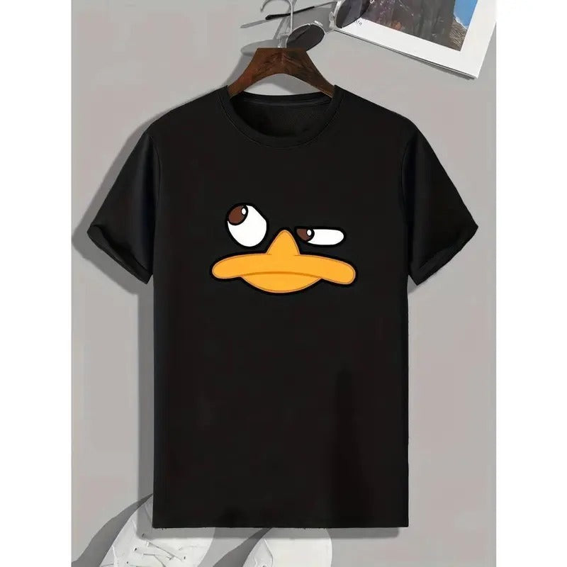 [100% Cotton] Fun Animal Cartoon Print Round Neck Short Sleeve T-Shirts, Hoodie, Sweatshirt