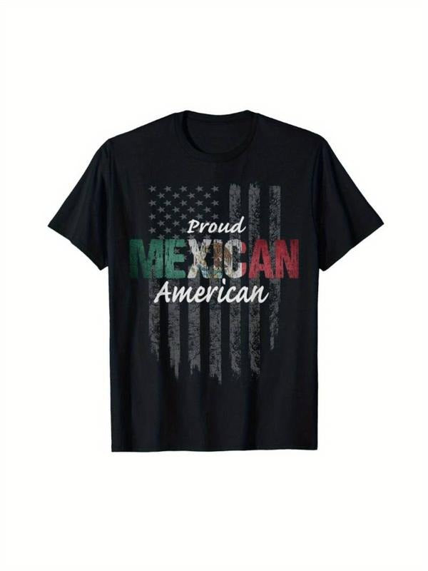 [100% Cotton] Men's Proud Mexican American Cotton T-Shirt Hoodie, Sweatshirt | HypeCrazeTee.com