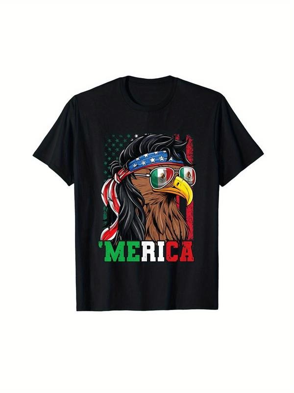 [100% Cotton] Mexican American Shirt 4th of July Mexican Merica Eagle T-Shirt Hoodie, Sweatshirt | HypeCrazeTee.com