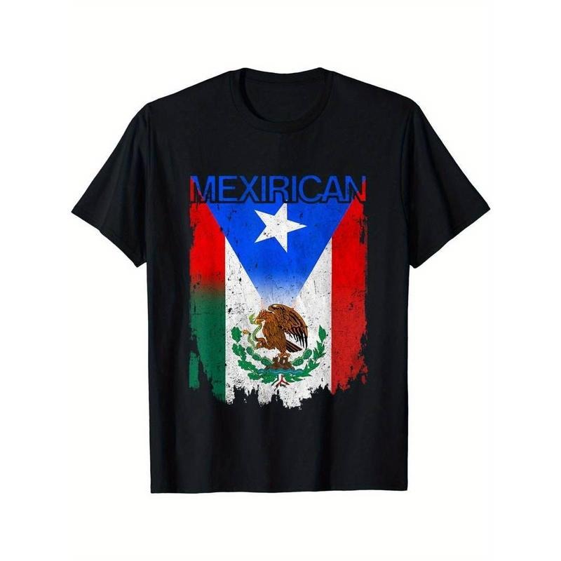 [100% Cotton] Mexirican Mexico Flag Puerto Rico Flag Boricua Chicano T-Shirt Hoodie, Sweatshirt | HypeCrazeTee.com