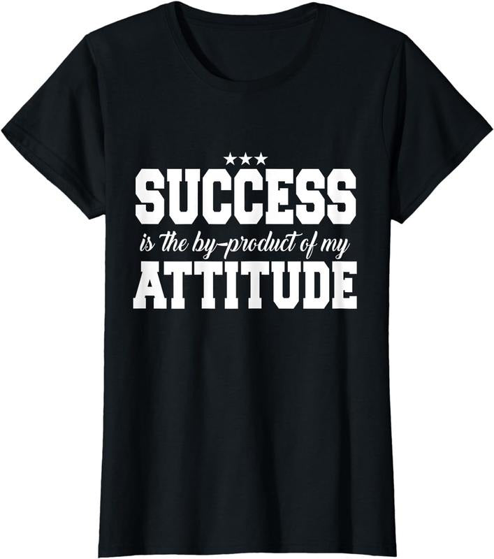 [100% Cotton] Motivational - Success Byproduct Of My Attitude T-Shirt Hoodie, Sweatshirt | HypeCrazeTee.com