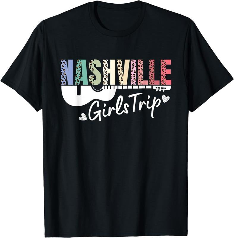 [100% Cotton] Nashville Reunion Girls Trip Matching holiday Leopard T-Shirt Hoodie, Sweatshirt | HypeCrazeTee.com