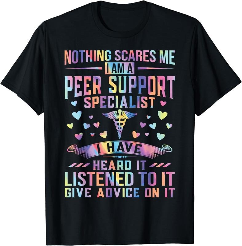 [100% Cotton] Peer Support Specialist PSS T-Shirt Hoodie, Sweatshirt | HypeCrazeTee.com