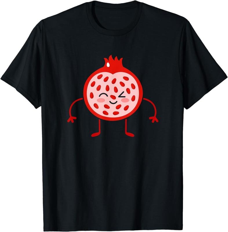 [100% Cotton] Pomegranate - Fruit Gift Sweet Pea Pomegranate Fruit Outfit T-Shirt Hoodie, Sweatshirt | HypeCrazeTee.com