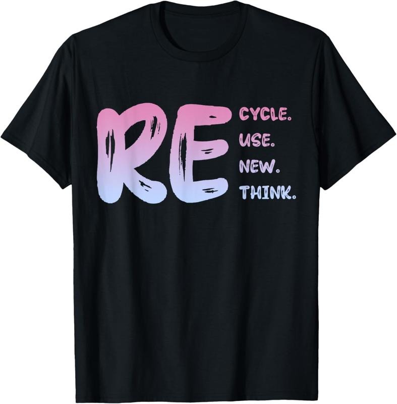 [100% Cotton] Reduce, Reuse, Recycle - Earth Day 2024 T-Shirt Hoodie, Sweatshirt | HypeCrazeTee.com