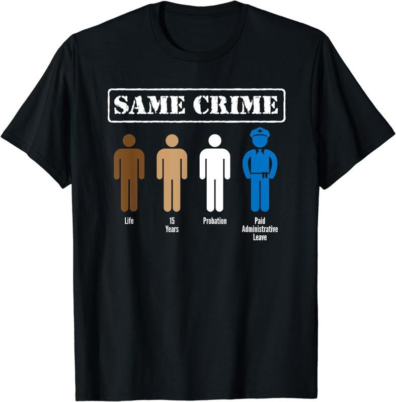 [100% Cotton] Same Crime Different Time Funny Satirical T Shirt Hoodie, Sweatshirt | HypeCrazeTee.com