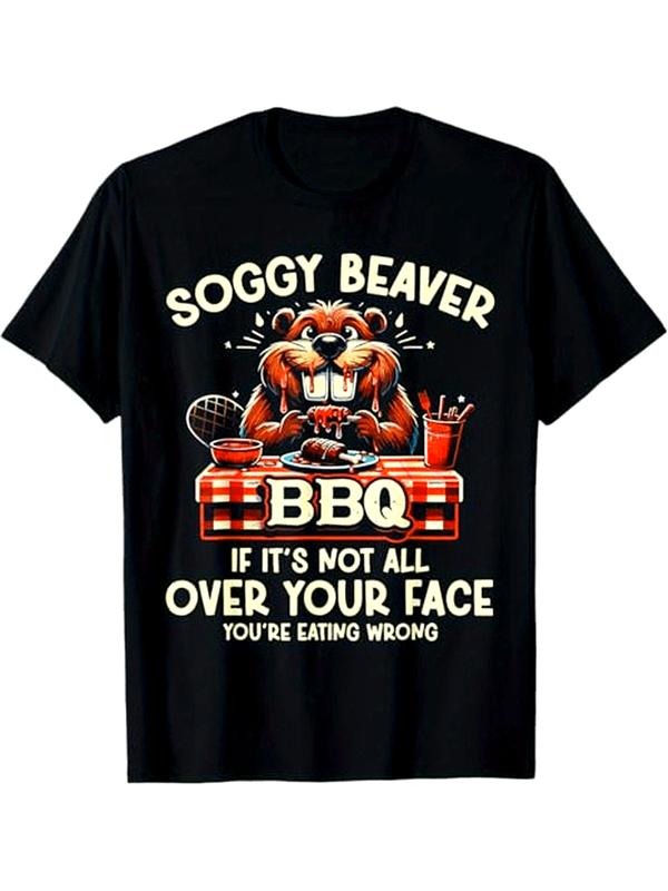 [100% Cotton] Soggy Beaver BBQ If 'S Not All Over Your Face You Are T-Shirts, Hoodie, Sweatshirt