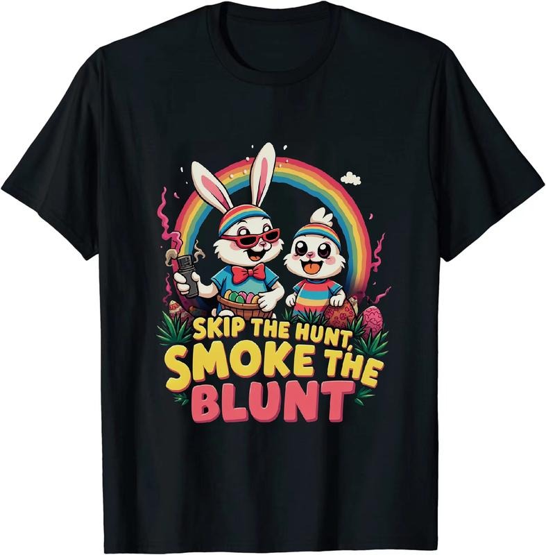 [100% Cotton] Tennis Prodigy Easter 4 20 25 Bunny T - Shirt With Duck And Rainbow Hoodie, Sweatshirt | HypeCrazeTee.com