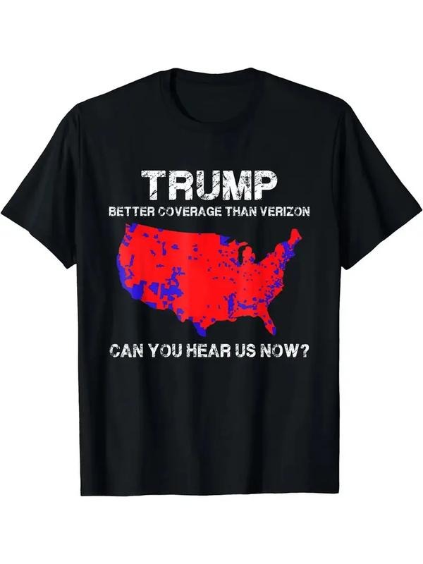 [100% Cotton] Trump Better Coverage Than Verizon Political Gift Unisex T-Shirt Hoodie, Sweatshirt | HypeCrazeTee.com