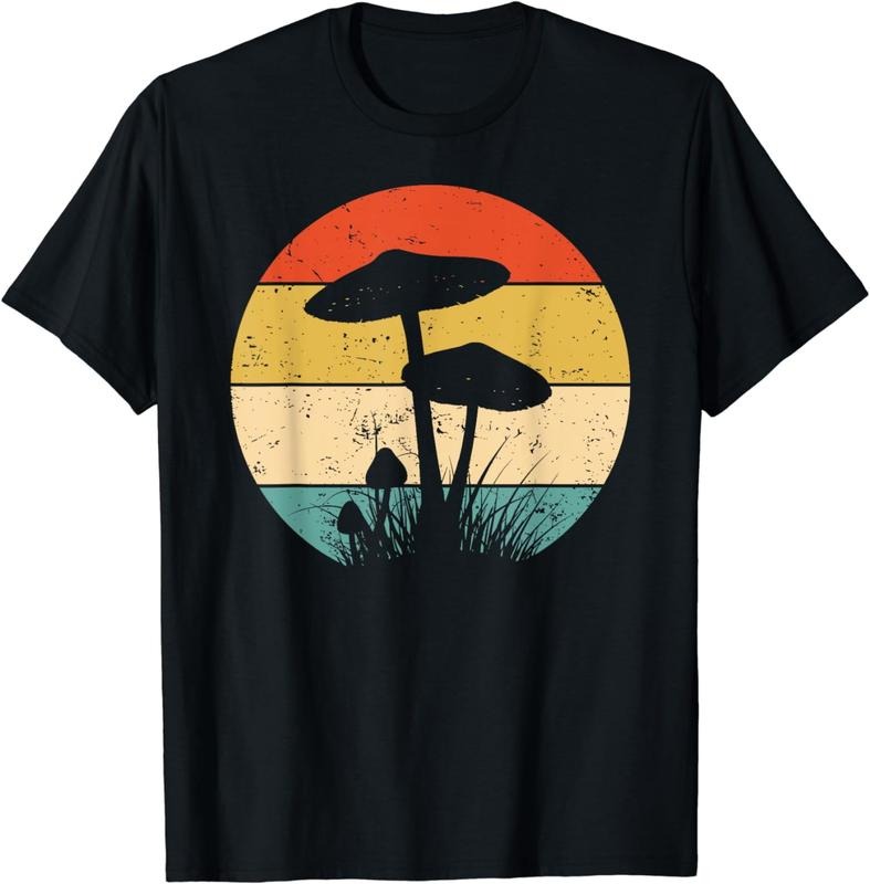 [100% Cotton] Vintage Mushroom Retro Mushroom Mycology T-Shirt Hoodie, Sweatshirt | HypeCrazeTee.com