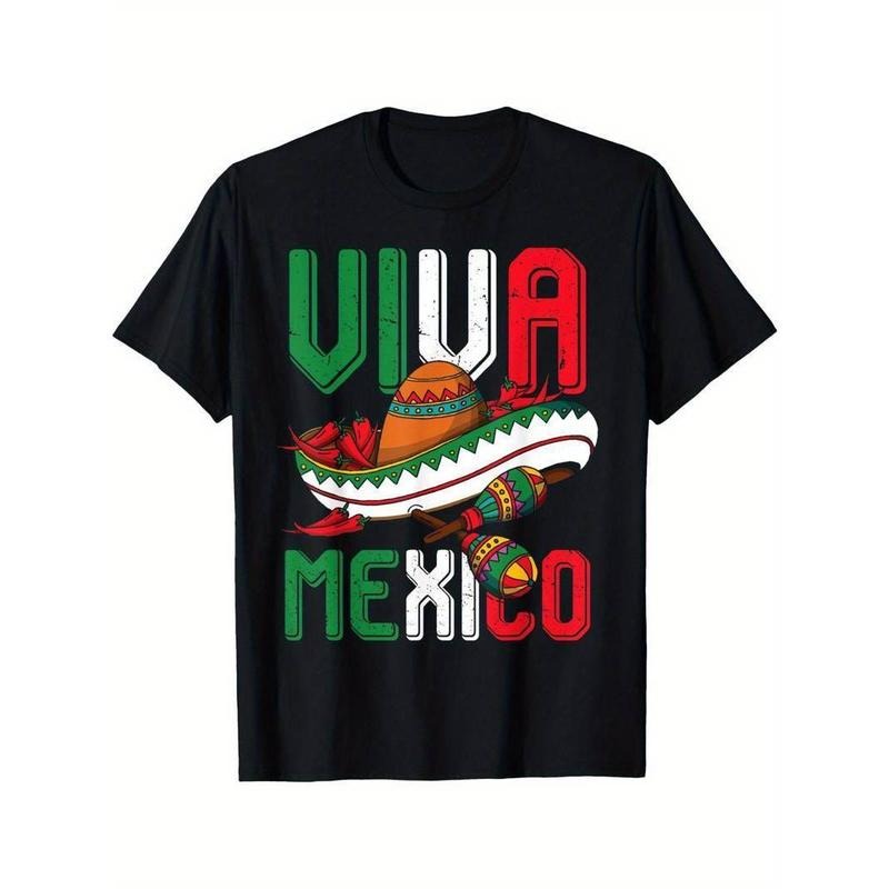 [100% Cotton] Viva Mexico Cinco De Mayo T-Shirt Crew neck, casual, print, Fashion Hoodie, Sweatshirt | HypeCrazeTee.com