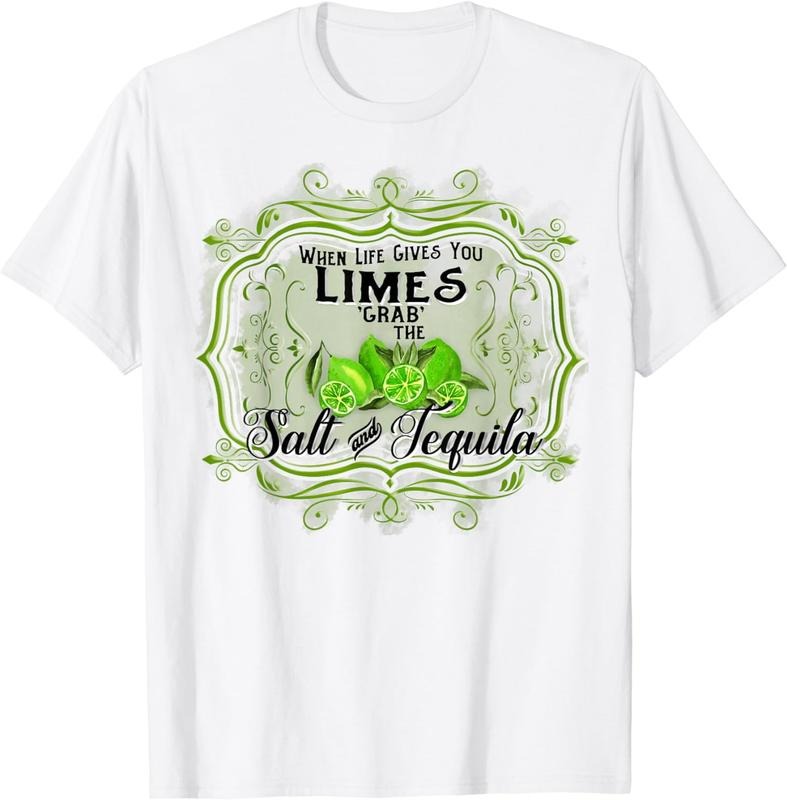 [100% Cotton] When Life Gives You Limes Grab Salt & Tequila Funny Drinking T-Shirt Hoodie, Sweatshirt | HypeCrazeTee.com