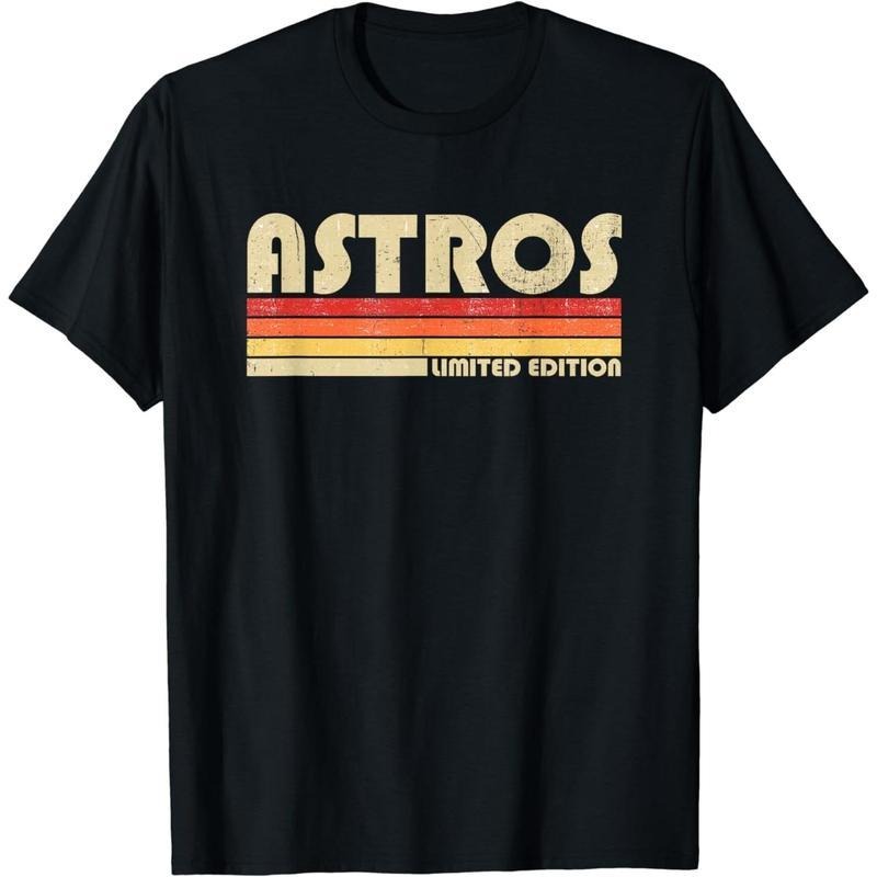 [100% Cotton] Womens Vintage Astros Retro Style 70s 80s First Name V-Neck T-Shirt Hoodie, Sweatshirt | HypeCrazeTee.com