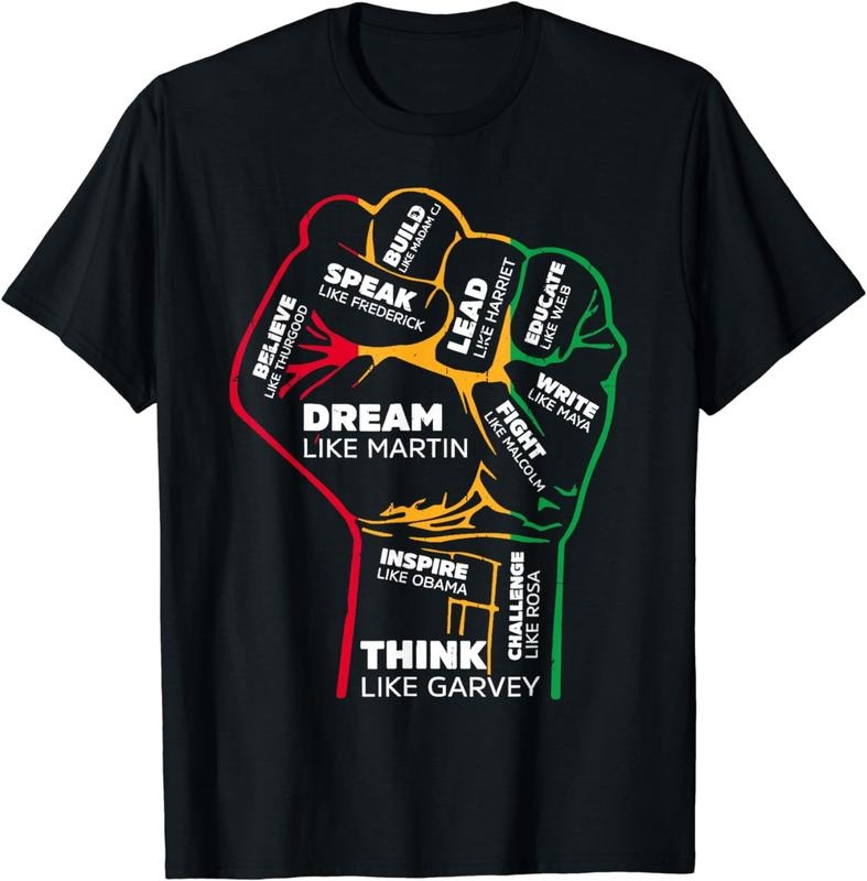 [100% Cotton] Inventive Inspiring Black Leaders Power Fist Hand Black History Month T-Shirts, Hoodie, Sweatshirt