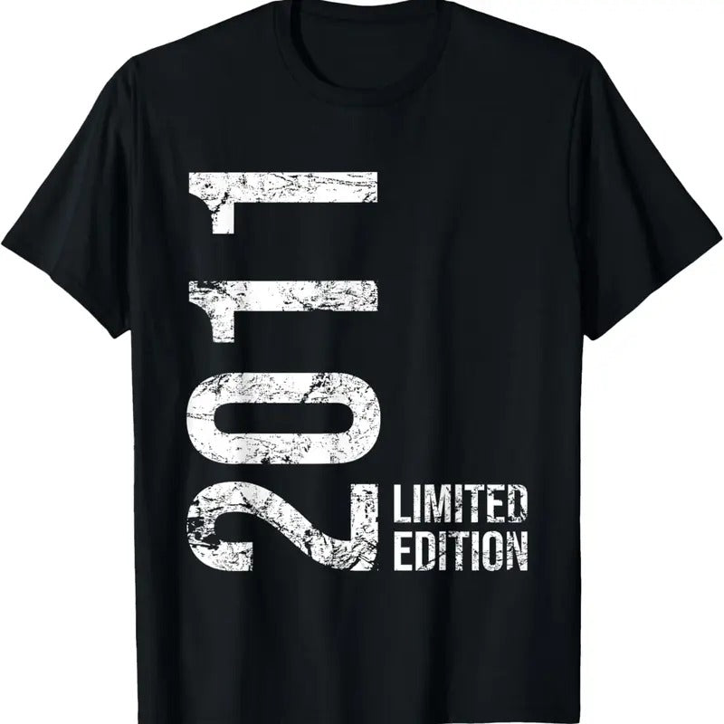 100% Cotton 13th Birthday 13 Years Old Girl Boy 2011 T-Shirt Hoodie, Sweatshirt | HypeCrazeTee.com