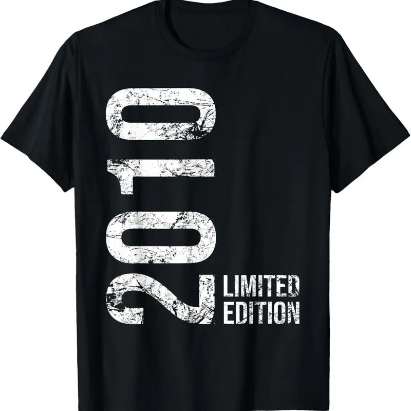 100% Cotton 14th Birthday 14 Years Old Girl Boy 2010 T-Shirt Hoodie, Sweatshirt | HypeCrazeTee.com