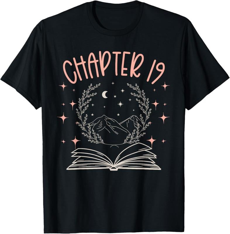 100% Cotton 19th Birthday Girls Book Lovers Chapter 19 Its My Birthday T-Shirt Hoodie, Sweatshirt | HypeCrazeTee.com