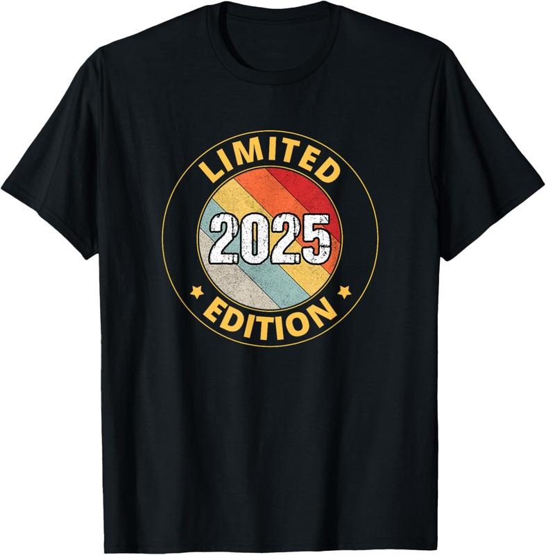 100% Cotton 2025 Birthday T-Shirt Hoodie, Sweatshirt | HypeCrazeTee.com