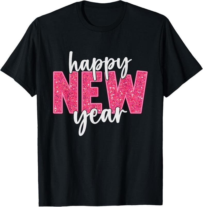 100% Cotton 2025 Happy New Year Celebration 2025 Party Family Matching T-Shirt Hoodie, Sweatshirt | HypeCrazeTee.com