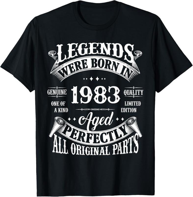 100% Cotton 42 Years Old T-Shirt Hoodie, Sweatshirt | HypeCrazeTee.com