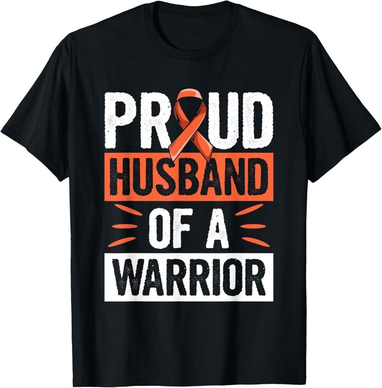 [100% Cotton]AML Leukemia Design for a Husband of a Leukemia Survivor T-Shirt Hoodie, Sweatshirt | HypeCrazeTee.com