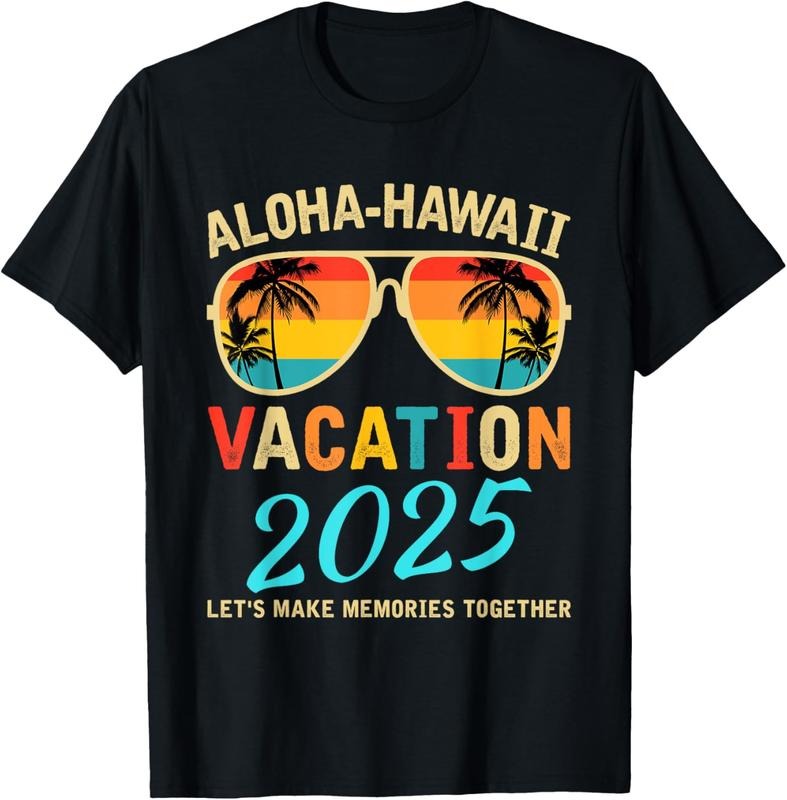 100% Cotton Aloha Hawaii Family Trip 2025 Making Memories Vacation Trip T-Shirt Hoodie, Sweatshirt | HypeCrazeTee.com