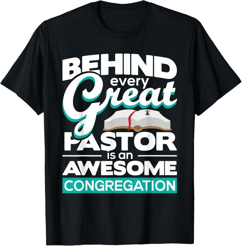 100% Cotton An Awesome Congregation - Pastor Preacher Minister T-Shirt Hoodie, Sweatshirt | HypeCrazeTee.com