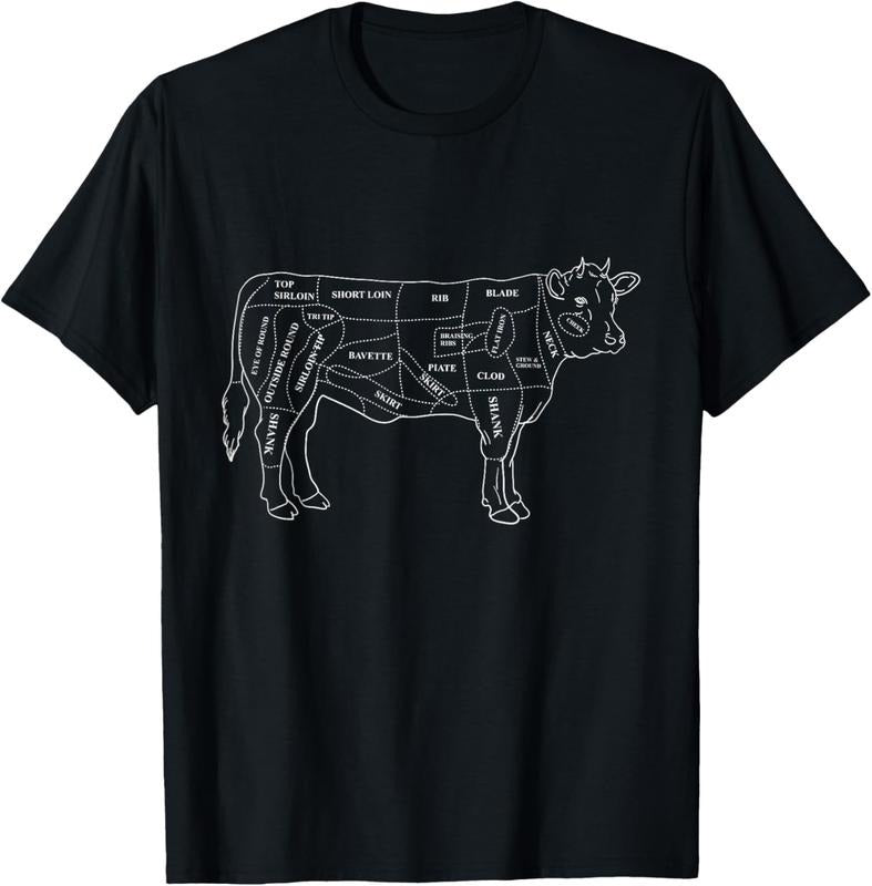 100% Cotton Anatomy of the Bark - Gift for Butchers T-Shirt Hoodie, Sweatshirt | HypeCrazeTee.com