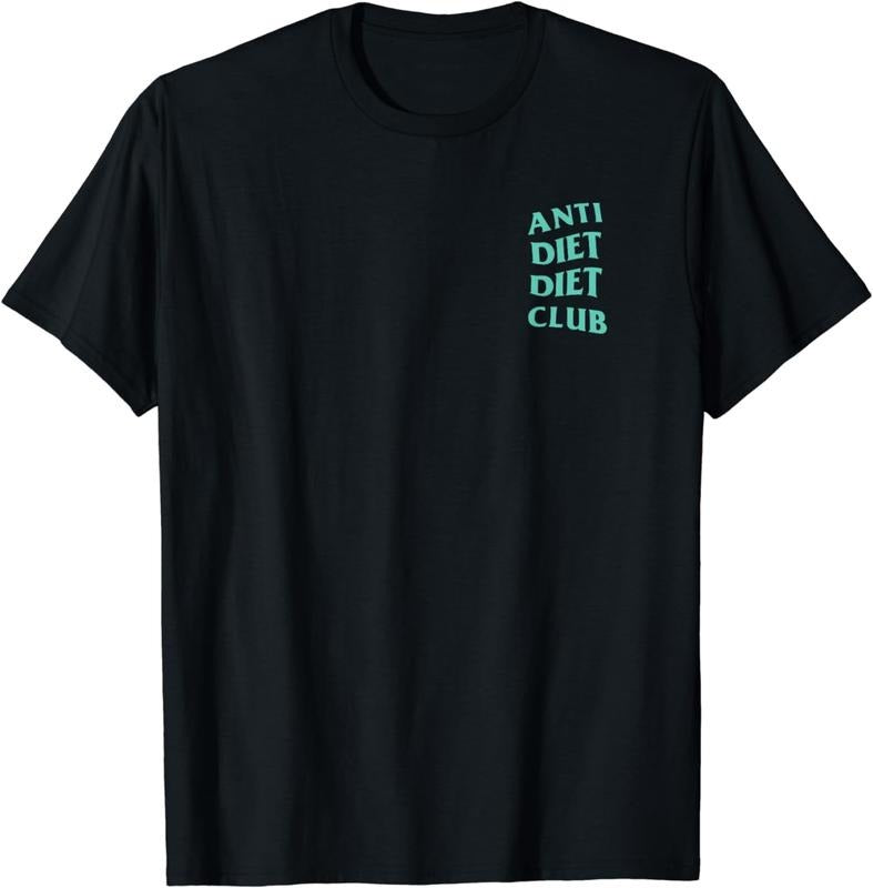 [100% Cotton]Anti Diet Diet Club Mint Logo (Front + Back Design) T-Shirt Hoodie, Sweatshirt | HypeCrazeTee.com