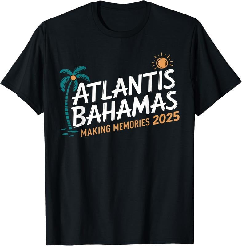 100% Cotton Atlantis Bahamas 2025 Family Trip Friends Group Vacation T-Shirt Hoodie, Sweatshirt | HypeCrazeTee.com
