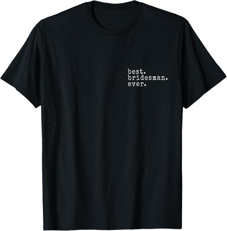 100% Cotton Awesome Best. Bridesman. Ever. Funny Meme Gift T-Shirt Hoodie, Sweatshirt | HypeCrazeTee.com