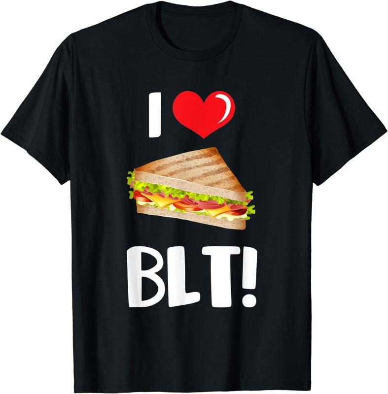 [100% Cotton]Bacon Lettuce Tomato Sandwich Lover BLT Sandwich T-Shirt Hoodie, Sweatshirt | HypeCrazeTee.com
